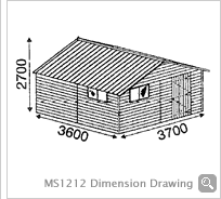 MS1212 Dimension Drawing