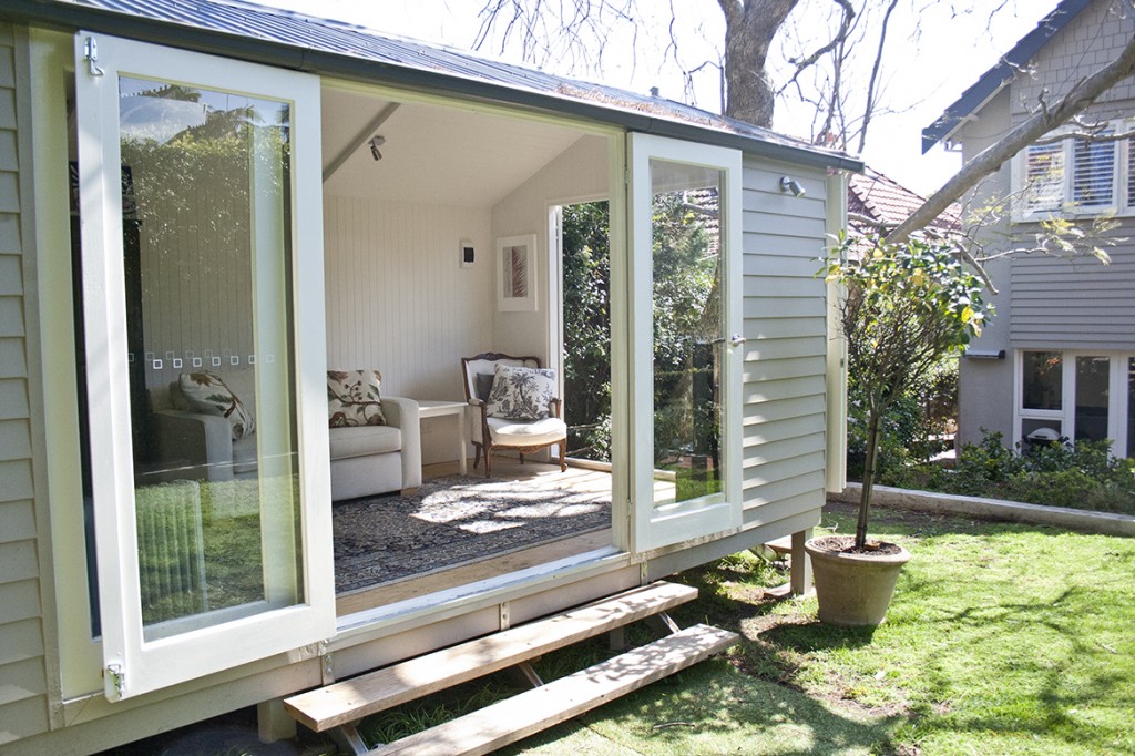 A Melwood Cabana makes the perfect backyard office!