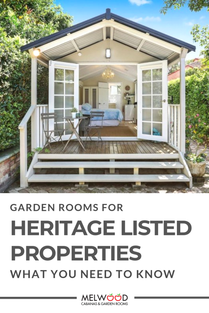 Garden Rooms for Heritage Listed Properties