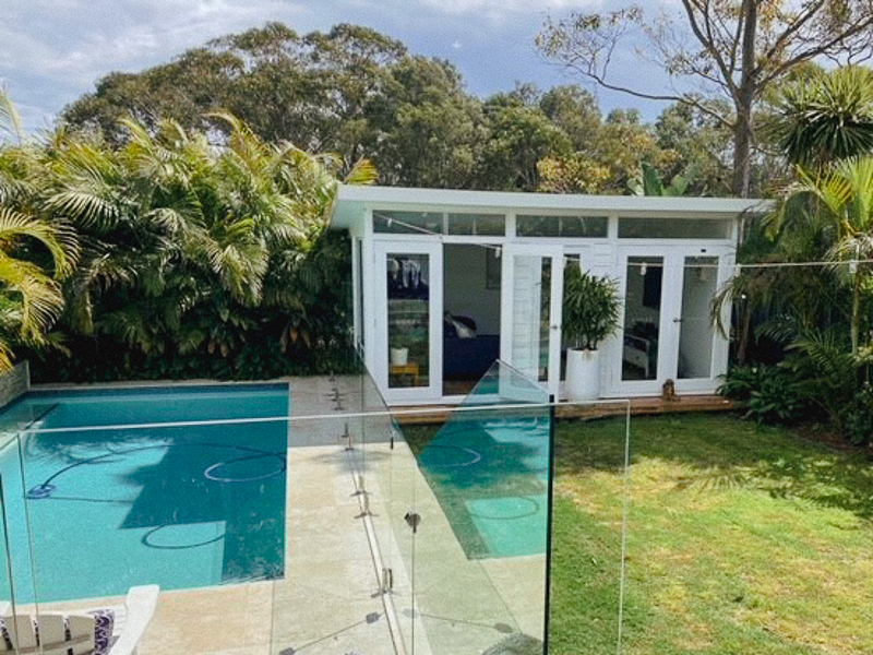Modern pool house designs | Melwood Cabanas