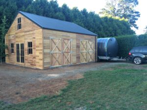 This Majestic Cedar Barn is a Family’s Multipurpose Space