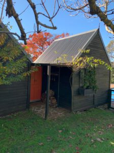 Two Cedarspan Cabins, a Red Door and One Spectacular View