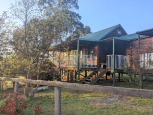 Two Rustic Cabins Make a Country Lifestyle Dream