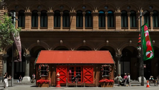 Santa’s in the city!